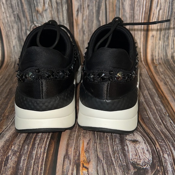 Ash Black Muse Beaded Chunky Sneakers 370049 37M - Picture 3 of 10